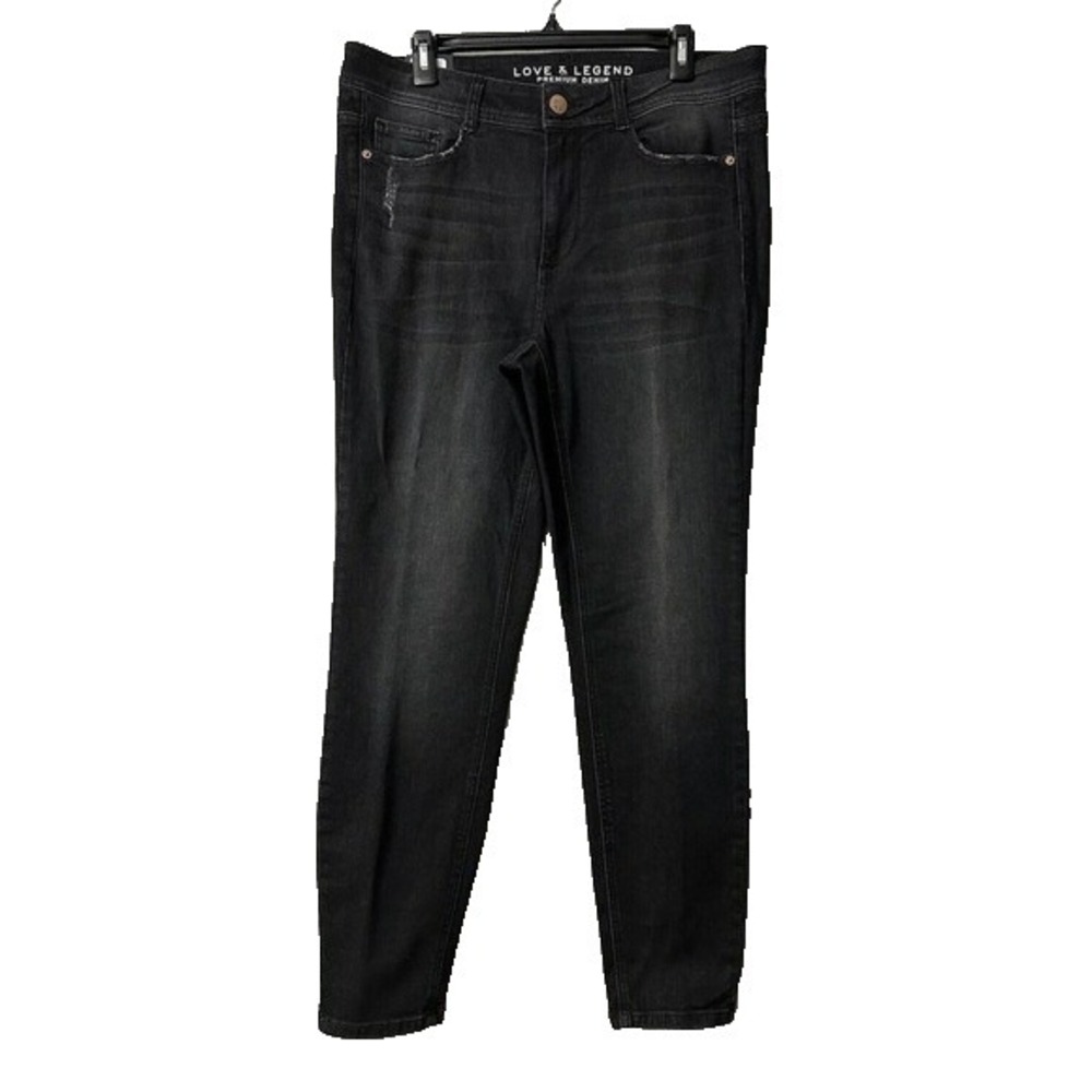 NWT Love & Legend Premium Denim Womens‎ Black Skinny Jeans Plus Size 16